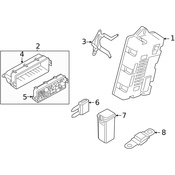 Land Rover Fuse Box - Genuine Land Rover LR041091