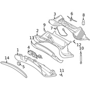 Volvo Glove Box Latch - Genuine Volvo 8684577