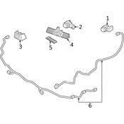 Volvo Parking Aid System Wiring Harness - Genuine Volvo 31330751