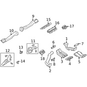 Land Rover Cabin Air Temperature Sensor - Genuine Land Rover LR062233