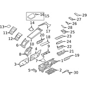 Volvo Courtesy Light - Genuine Volvo 31377456
