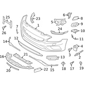 Volvo Bumper Trim - Genuine Volvo 31383138