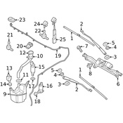 Volvo Washer Fluid Reservoir Filler Pipe - Genuine Volvo 31391773
