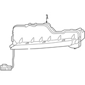 Volvo Parking Light Assembly - Genuine Volvo 31420395