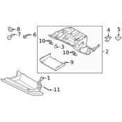 Volvo Glove Box Housing - Genuine Volvo 31477859