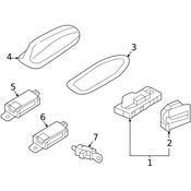 Volvo Antenna Amplifier - Genuine Volvo 31483411