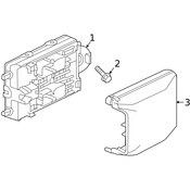 Volvo Fuse Box Cover - Genuine Volvo 31494567