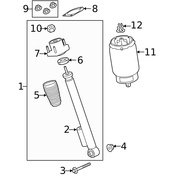 Land Rover Shock Mount - Genuine Land Rover LR140226
