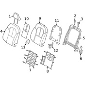 Volvo Seat Lumbar Motor - Genuine Volvo 32206590