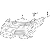 Land Rover Headlight - Genuine Land Rover LR169889