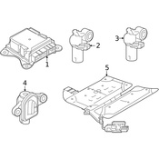 Volvo Air Bag Seat Sensor Mat - Genuine Volvo 32248143