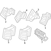 Volvo Dashboard Air Vent - Genuine Volvo 32277963