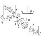 Land Rover Disc Brake Caliper Guide Pin - Genuine Land Rover STC1910