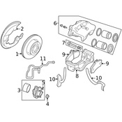 Land Rover Disc Brake Caliper Guide Pin - Genuine Land Rover STC1920