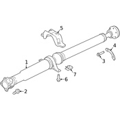 Land Rover Drive Shaft Bolt - Genuine Land Rover TYP500180