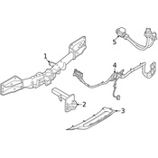 Land Rover Trailer Hitch Tow Bar 2in - Genuine Land Rover VPLKT0324 