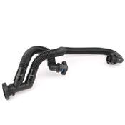 Porsche Engine Crankcase Breather Hose - Genuine Porsche 98710714500