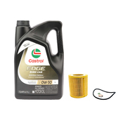 BMW 0W-30 Oil Change Kit - Castrol 11427953129KTCS