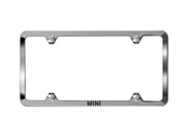 MINI Laser Slimline Frame (Stainless Steel) - Genuine MINI 82122365011