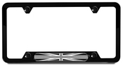 MINI License Plate Frame - Black Jack - Genuine MINI 51805A5CFA2