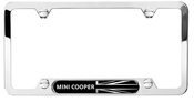License Plate Frame - Black Jack - Genuine MINI 51805A5CFB5