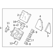 Porsche Multi-Purpose Relay - Genuine Porsche 8D0951253