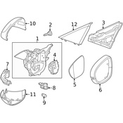 Saab Side Marker Light - Genuine Saab 13310250