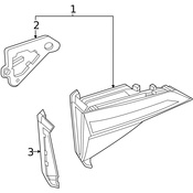Volkswagen Tail Light Assembly - Genuine VW 2GJ945094