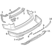 Volkswagen Tow Eye Cap - Genuine VW 3CN807499A041