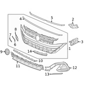 Diagram for 3G8853665E041