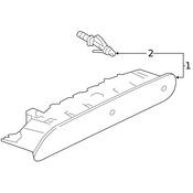 Volkswagen Back Glass Washer Nozzle - Genuine VW 510955993