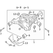 Porsche Control Arm Bolt (Panamera) - Genuine Porsche 99907285401