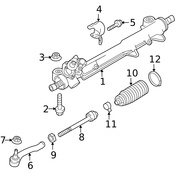 Porsche Rack and Pinion Bellow Clamp - Genuine Porsche 99951211501