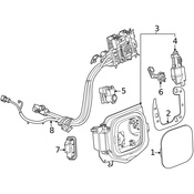 Porsche Courtesy Light - Genuine Porsche 9J1947211A