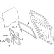 Porsche Window Regulator - Genuine Porsche 9Y0839462