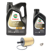 VW Oil Change Kit (5W40) - Castrol KIT-03024