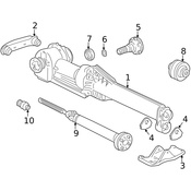 Porsche Drive Shaft Assembly - Genuine Porsche 99742102001