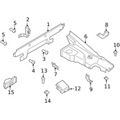 Audi Courtesy Light - Genuine Audi 420947238