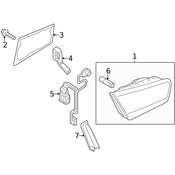 Audi Tail Light Assembly - Genuine Audi 4G5945093B