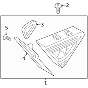 Audi Tail Light Assembly - Genuine Audi 4G8945093K