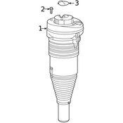 Audi Shock Absorber - Genuine Audi 4K0616039N
