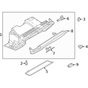 Audi Glove Box Assembly - Genuine Audi 4K1880302B6PS