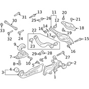 Audi VW Suspension Knuckle - Genuine Audi VW 5Q0505435F