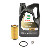 VW Oil Change Kit (5W40) - Castrol KIT-03023