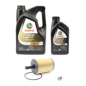 VW Oil Change Kit (5W40) - Castrol KIT-00404