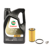 VW Oil Change Kit (5W40) - Castrol KIT-00410