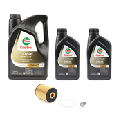 VW Oil Change Kit (5W40) - Castrol KIT-00479