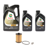 VW Oil Change Kit (5W40) - Castrol KIT-01052