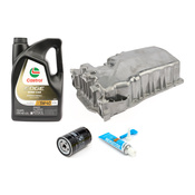 Audi VW Oil Pan Kit - Castrol 500159
