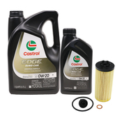 BMW 0W20 Oil Change Kit - Castrol 11428593186KT1CS